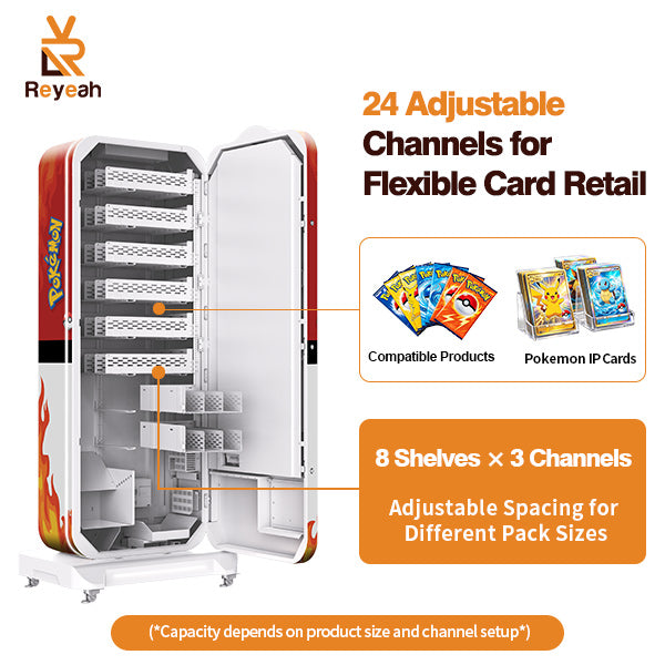 Floor standing Pack Vending Machine TCG-11