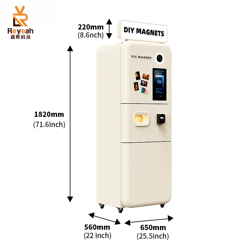 Self Service Fridge Magnet Photo Booth