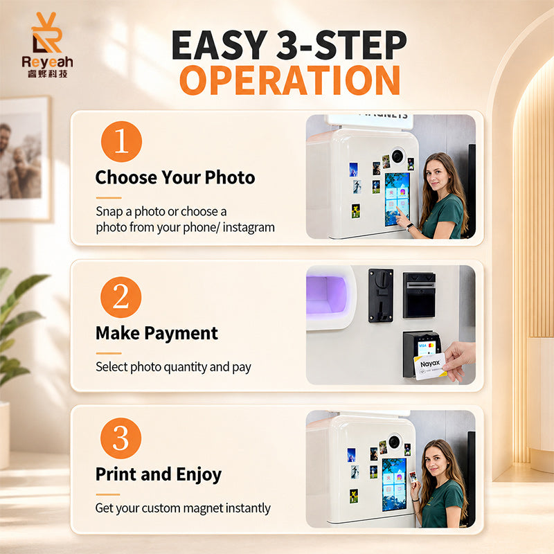 New interactive way to print photos on AI-powered refrigerator magnets