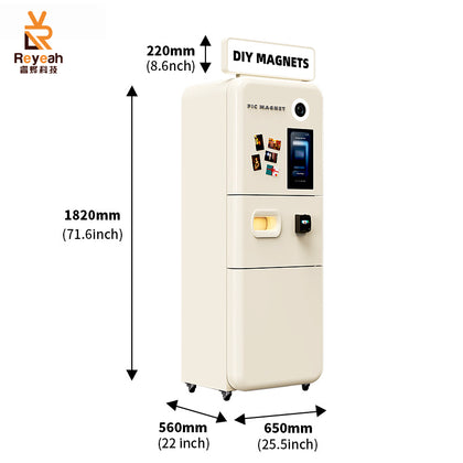 Self Service Fridge Magnet Photo Booth